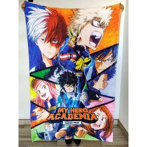 NEW anime my hero academia lightweight throw blanket